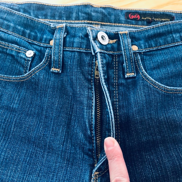 AG Adriano Goldschmied Jeans 28R Dark Wash Denim Stretch - Picture 7 of 10